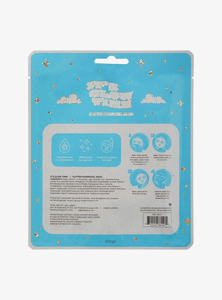 Kara Beauty It's Glow Time Hydrogel Facial Sheet Mask