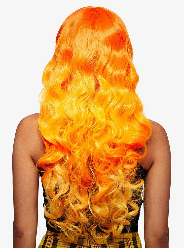 Manic Panic Psychedelic Sunrise Siren Wig Wig