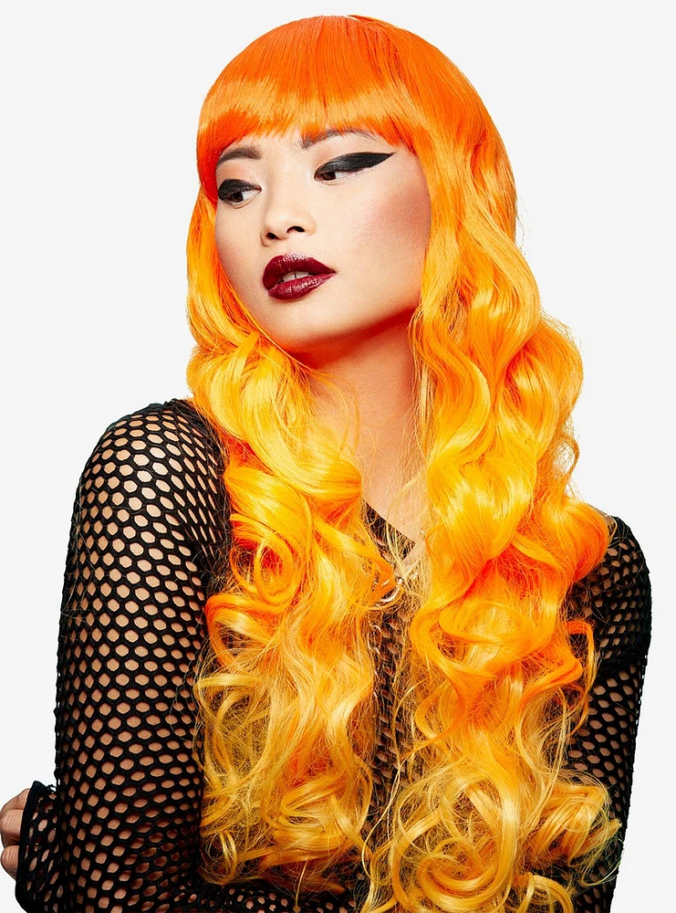 Manic Panic Psychedelic Sunrise Siren Wig Wig