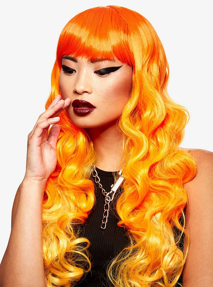 Manic Panic Psychedelic Sunrise Siren Wig Wig