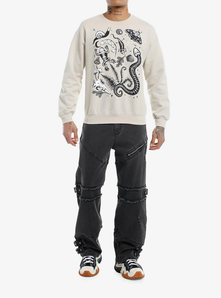 Potion Trinkets Creature Skeleton Sweatshirt By Guild Of Calamity