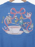 Disney Alice Wonderland Tea Party Women's Plus Cardigan - BoxLunch Exclusive