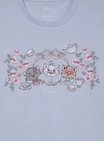 Disney The Aristocats Kittens Embroidered Women's Plus T-Shirt - BoxLunch Exclusive