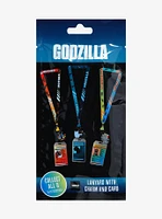 Godzilla Characters Blind Bag Lanyard