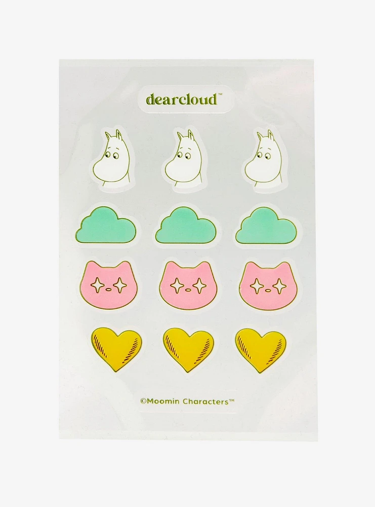 Moomin X Dearcloud Farewell Zits Hydrocolloid Blemish Patches