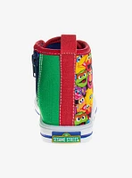Sesame Street All Your Friends Hi-Top Youth Sneakers