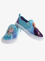 Disney Frozen Slip On Canvas Toddler Sneakers