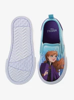 Disney Frozen Slip On Canvas Toddler Sneakers