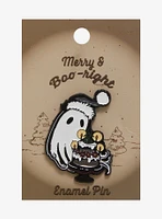 Holiday Ghost Enamel Pin