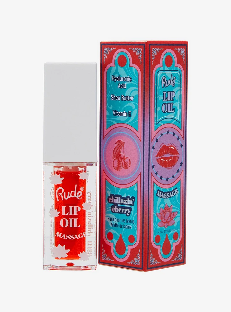 Rude Cosmetics Chillaxin' Cherry Lip Oil