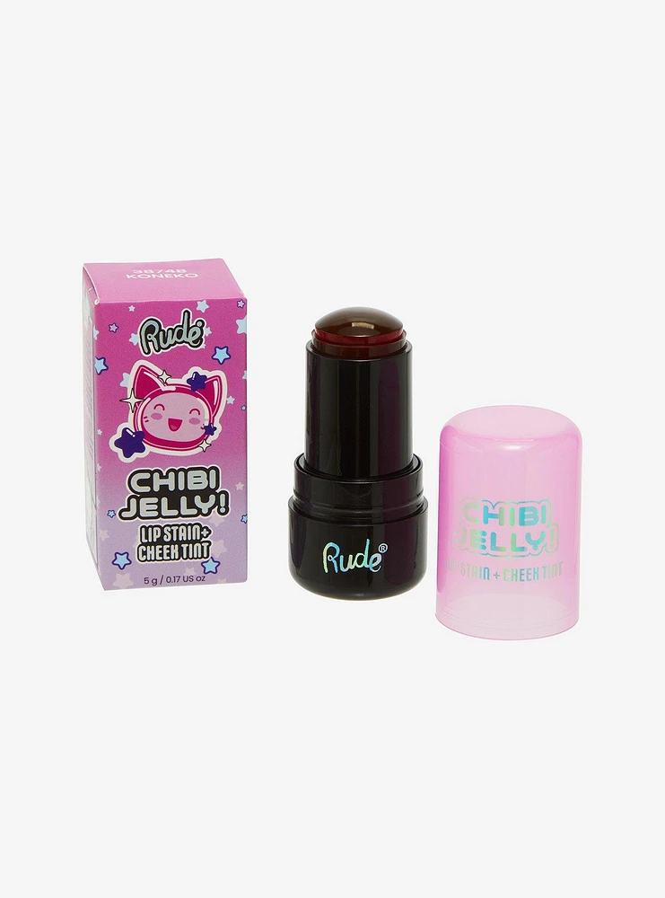 Rude Cosmetics Chibi Koneko Jelly Lip Stain & Cheek Tint