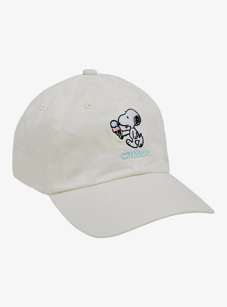 Peanuts Snoopy Ice Cream Chill Dad Cap