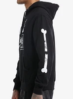 Bandage Brigade Sticks & Stones Grid Hoodie