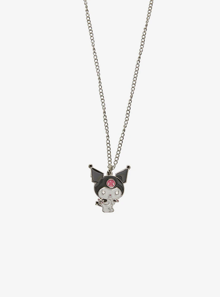 My Melody & Kuromi Cute Poses Best Friends Necklace Set