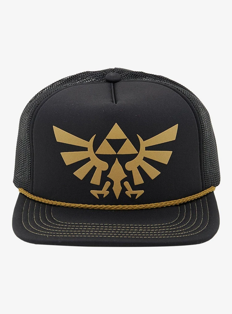 The Legend Of Zelda Triforce Trucker Hat