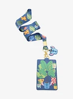 Disney Lilo & Stitch Plants Lanyard