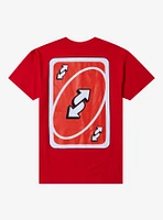 Uno Reverse Card Double-Sided T-Shirt