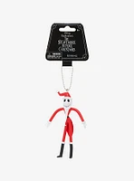 The Nightmare Before Christmas Santa Jack Skellington Bendy Key Chain