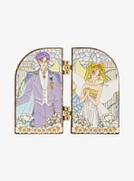 Sailor Moon King Endymion & Queen Serenity Hinged Enamel Pin