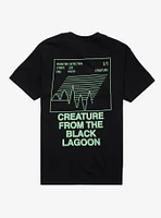 Universal Monsters Creature From The Black Lagoon Sonar T-Shirt