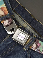 Fruits Basket Kyo Tohru Yuki Group Pose Youth Seatbelt Buckle Belt