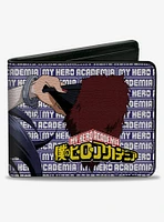 My Hero Academia Midnight Jumping Pose and Logo Bifold Wallet