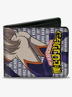 My Hero Academia Pro Hero Mt Lady Pose and Logo Bifold Wallet