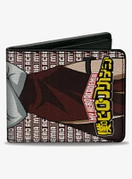 My Hero Academia Pro Hero Ryukyu Pose and Logo Bifold Wallet