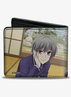 Fruits Basket Yuki Tohru Kyo Magazine Group Bifold Wallet