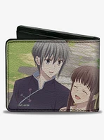 Fruits Basket Yuki Tohru Kyo Kagure Group Bifold Wallet