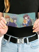 Fruits Basket Kyo Yuki and Tohru with Cat Rat and Dog Bifold Wallet