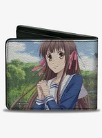 Fruits Basket Tohru Yuki and Kyo Bifold Wallet