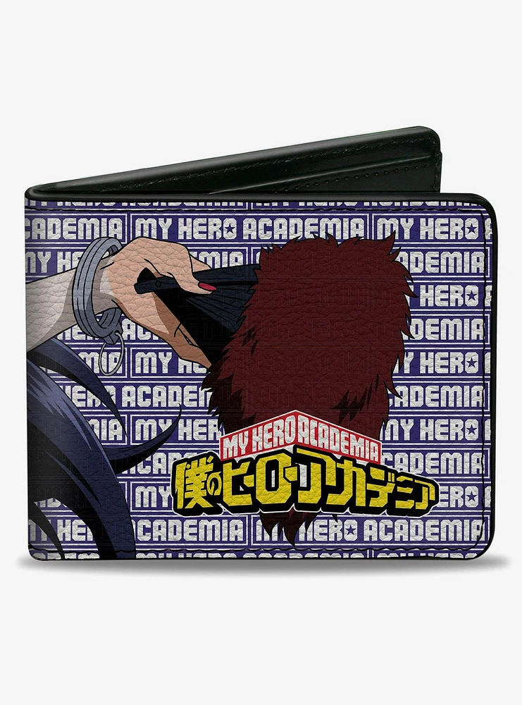 My Hero Academia Midnight Jumping Pose and Logo Bifold Wallet