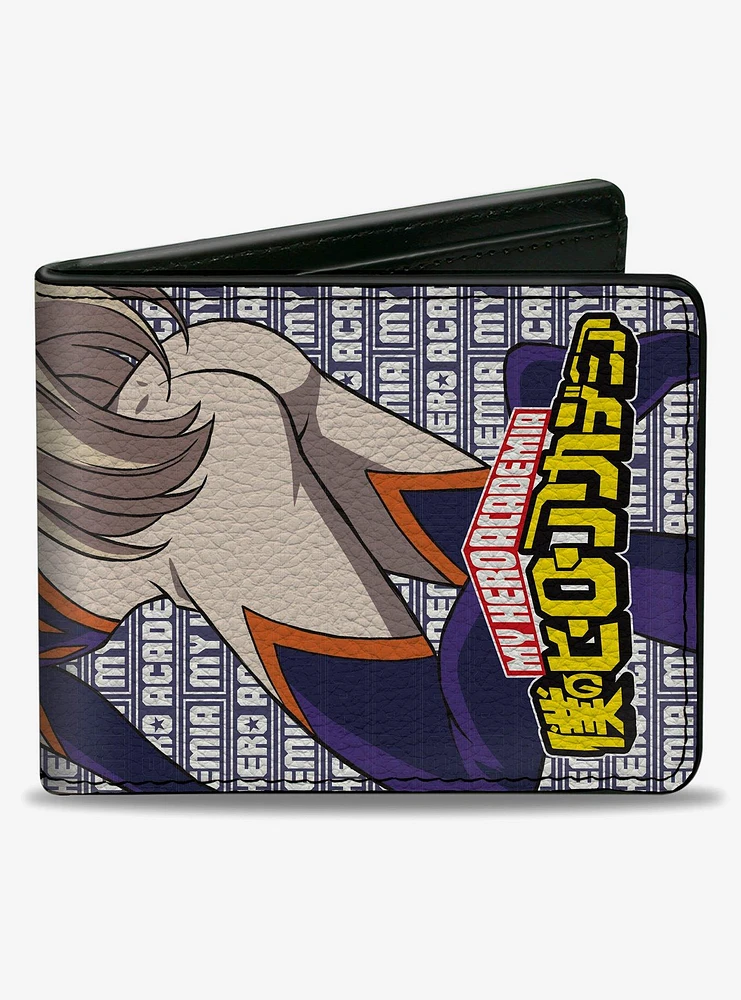 My Hero Academia Pro Hero Mt Lady Pose and Logo Bifold Wallet