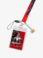 DC Comics Batman Harley Quinn Charm Lanyard