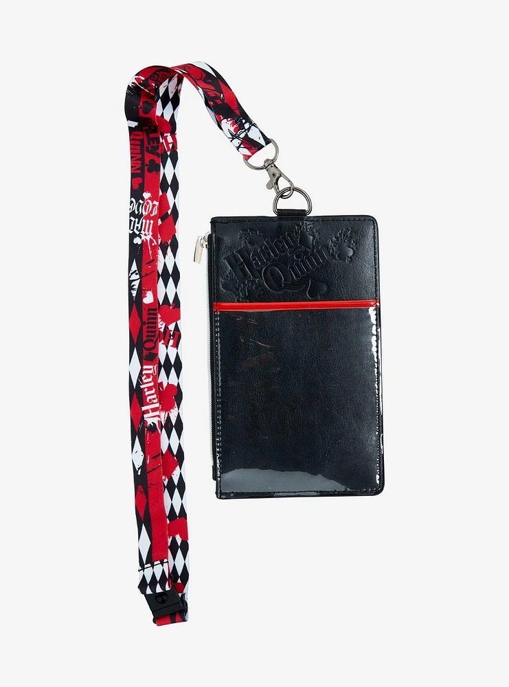 DC Comics Batman Harley Quinn Passport Lanyard