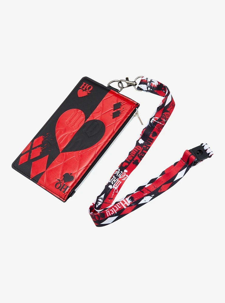 DC Comics Batman Harley Quinn Passport Lanyard