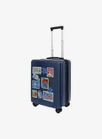 FUL USPS Stamps Carry-On Luggage Blue