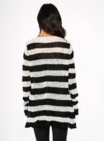 Black White Stripe Sweater