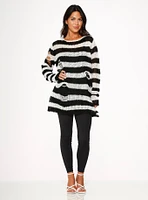 Black White Stripe Sweater