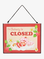 Strawberry Shortcake Bakery Open & Closed Double Sided Wall Sign