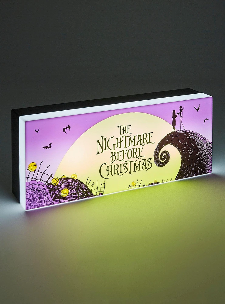 The Nightmare Before Christmas Logo Light