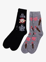 South Park Cartman Mr. Hankey Crew Socks 2 Pair