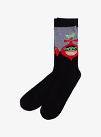 Star Wars The Mandalorian Grogu Holiday Crew Socks