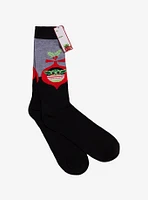 Star Wars The Mandalorian Grogu Holiday Crew Socks