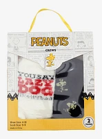 Peanuts Snoopy & Woodstock Cozy Crew Socks Gift Set