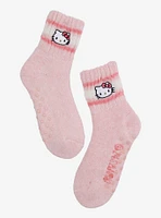 Hello Kitty Stripe Marled Cozy Slipper Socks