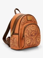 Loungefly Disney Lilo & Stitch Tonal Stitch Carving Mini Backpack - BoxLunch Exclusive