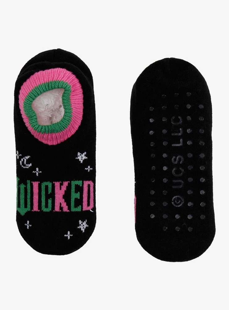 Wicked Logo Cozy Slipper Socks