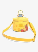 Loungefly Disney Pixar Ratatouille Remy Cheese Wheel Strawberry Scented Crossbody Bag — BoxLunch Exclusive